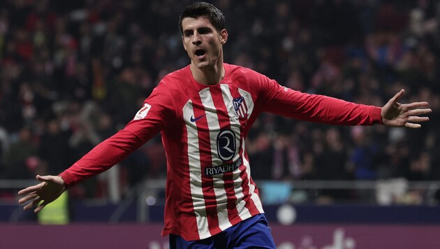 Alvaro Morata (Bild: AFP)