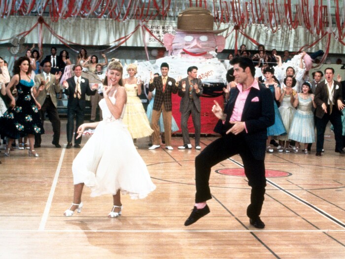 Olivia Newton-John und John Travolta in „Grease“