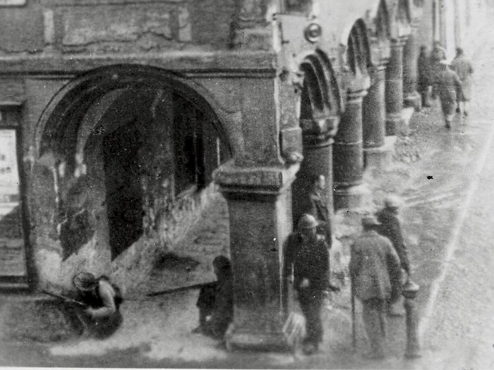 Schutzbundstellung beim Kornmesserhaus in Bruck/Mur