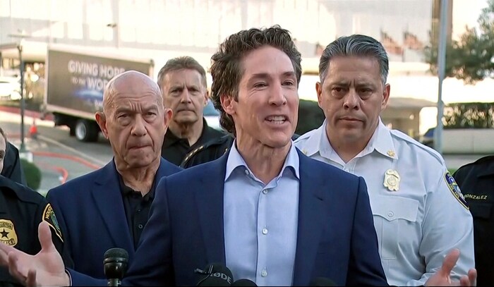 The star preacher Joel Osteen