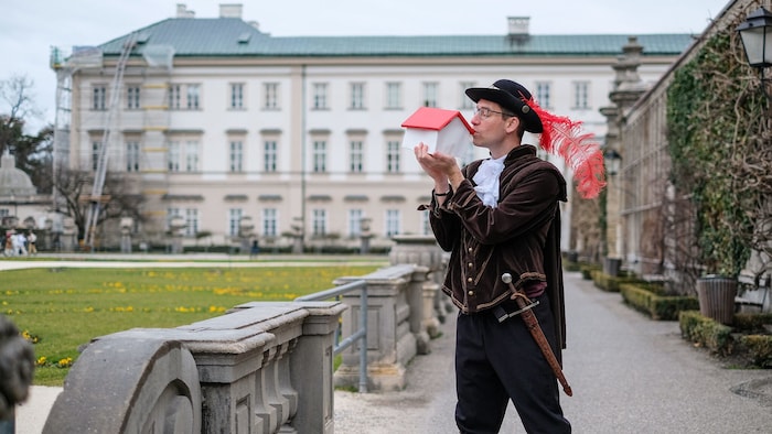 Salzburgs Kommunist hat auch einen Sinn für Humor