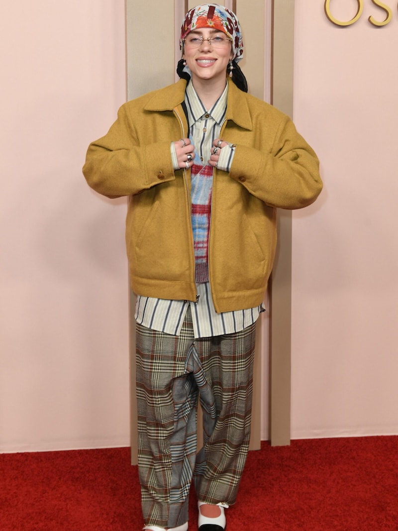 Billie Eilish beim Nominees Luncheon (Bild: APA/AFP/Valerie MACON)