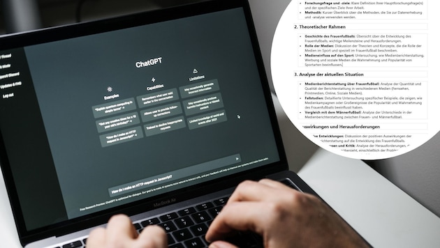 ChatGPT hilft in fast allen Bereichen. (Bild: Adobe Stock, Krone Kreativ)