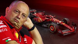 Frédéric Vasseur fordert mehr Effizienz. (Bild: APA/AFP/FERRARI PRESS OFFICE/Handout, GETTY IMAGES/Dan Istitene)