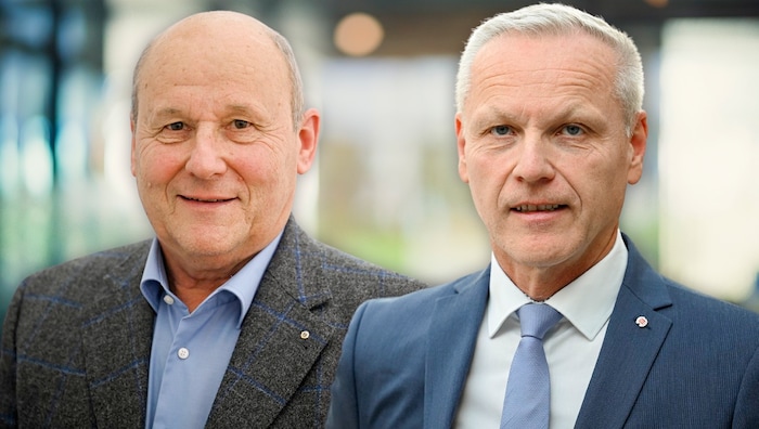 Othmar Berner (li.) und Othmar Nagl.