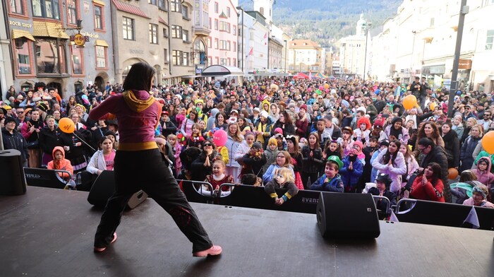 Beim Mitmachzumba gaben die Kinder Vollgas.