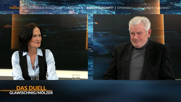 Andreas Mölzer is just as critical: "These are two power-hungry old men. Age is certainly a ...