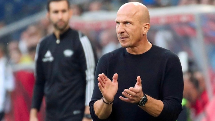 Salzburg coach Gerhard Struber