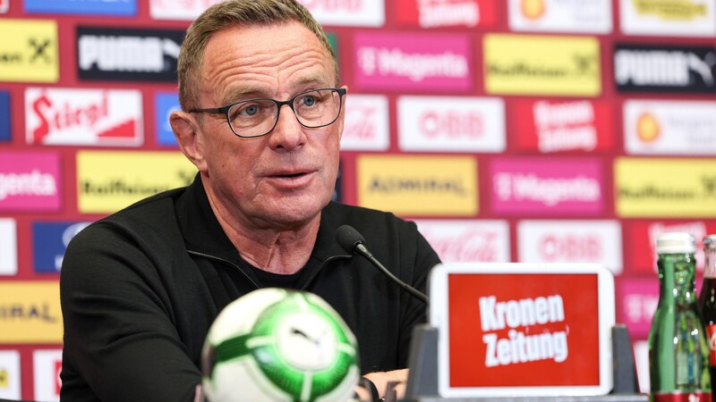 ÖFB team manager Ralf Rangnick (Bild: GEPA pictures)