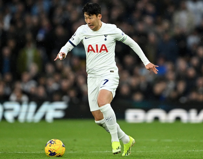Die Bandage war auch beim Spiel von Tottenham gegen Brighton zu sehen.