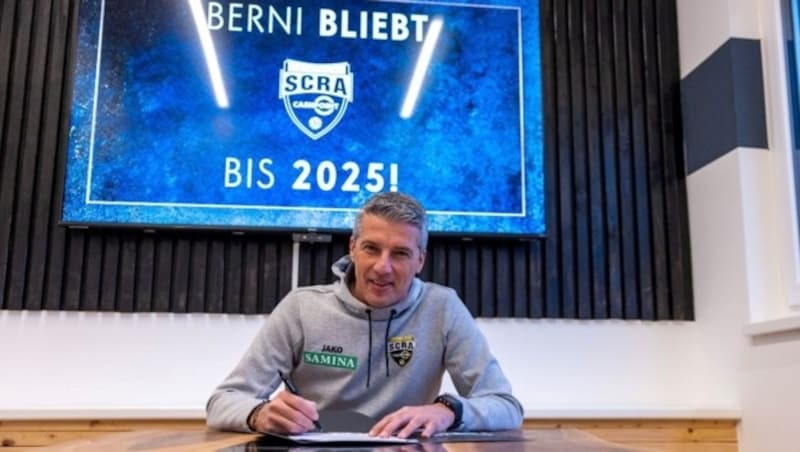 Bernhard Summer unterschreibt bis Sommer 2025 in Altach. (Bild: Verein)