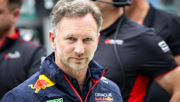 Things have recently gone quiet again around Christian Horner. (Bild: GEPA pictures)