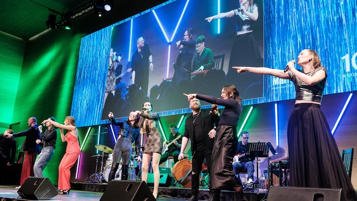 Gute Stimmung, gute Show!