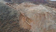 Am Mittwoch gab es weiterhin kein Lebenszeichen von den verschütteten Arbeitern einer türkischen Goldmine. (Bild: AFP)