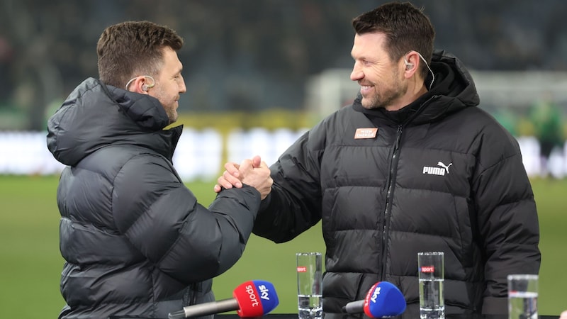 Andi Schicker (l.) und Markus Katzer. (Bild: GEPA pictures)