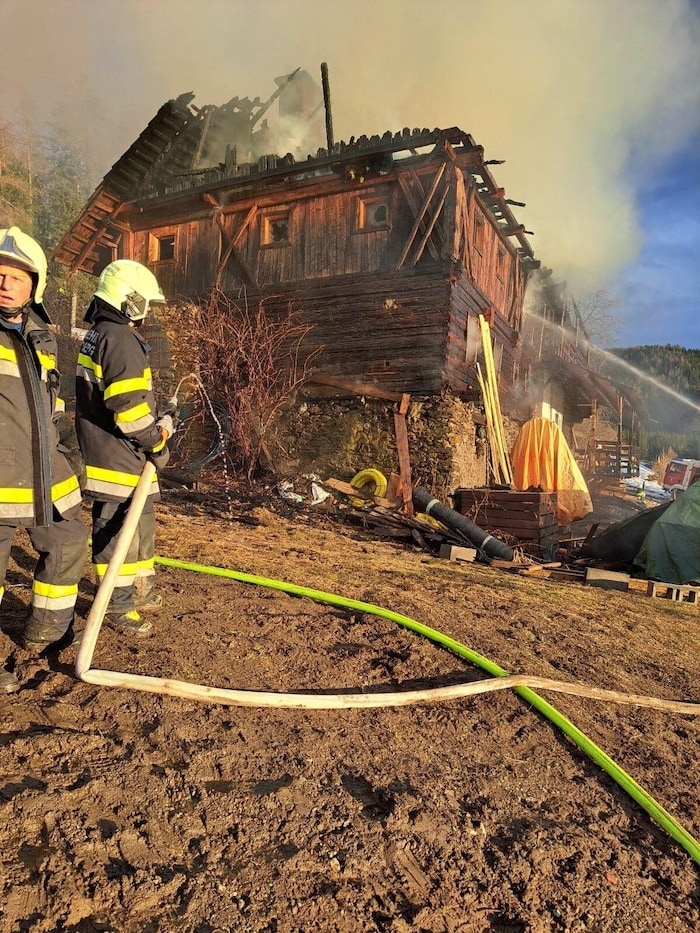 Das Haus ist nicht mehr bewohnbar.