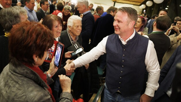 SPÖ leader Andreas Babler is once again caught between the red fronts. (Bild: APA/ERWIN SCHERIAU)