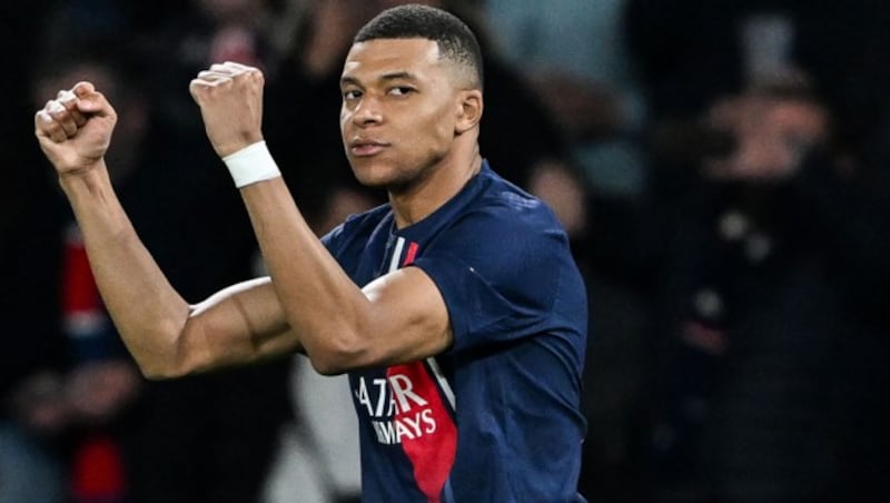 Kylian Mbappe (Bild: APA/AFP/MIGUEL MEDINA)