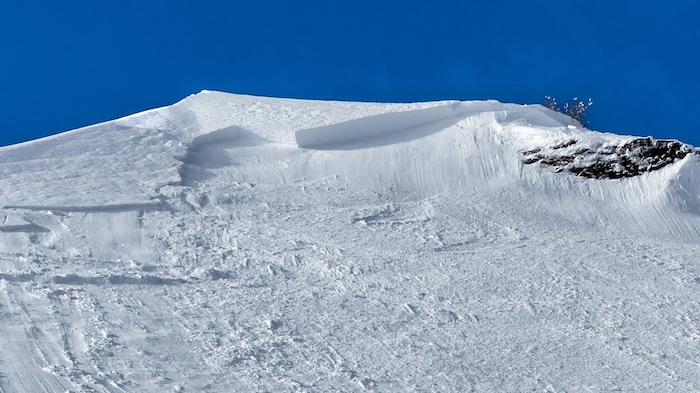 Pictures of the avalanche at Blaseneck.