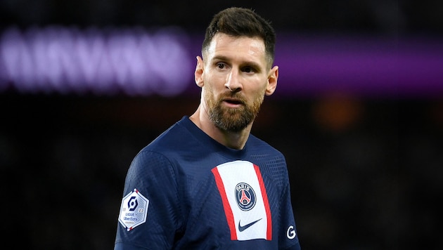 Von 2021 bis 2023 kickte Lionel Messi für PSG. (Bild: APA/AFP/FRANCK FIFE)