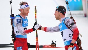 Kumpels: Simon Eder (li.) und David Komatz. (Bild: GEPA pictures)