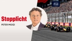 „Krone“-Sportchef Peter Moizi schreibt in seiner Kolumne über das Formel-1-Wochenende in Spielberg. (Bild: ASSOCIATED PRESS, Krone KREATIV)