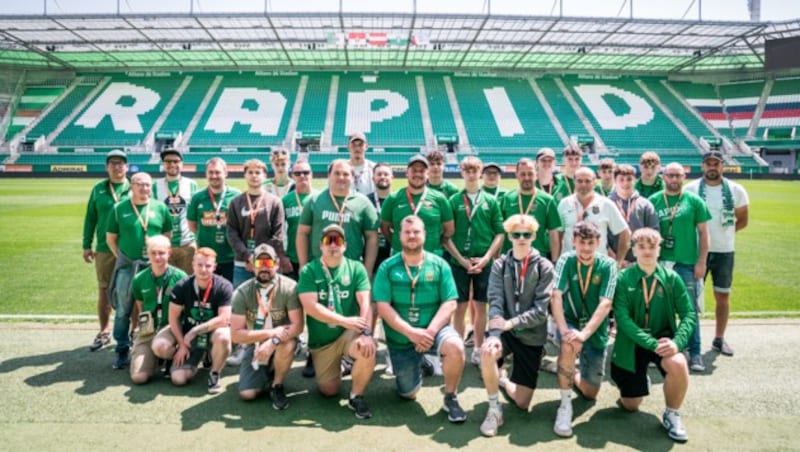 Der SV Leiben war beim SK Rapid zu Besuch. (Bild: Daniel Widner)