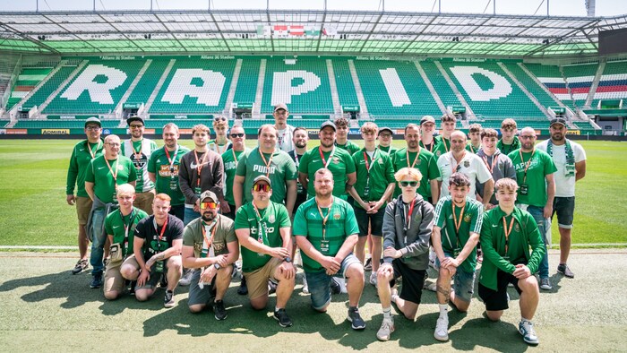 Der SV Leiben war beim SK Rapid zu Besuch.