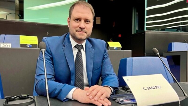 Sagartz tritt im Europa-Parlament für eine gezielte Offensive ein, um bürokratische Hürden für Bauern abzubauen. (Bild: Karl Grammer)