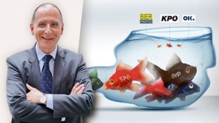 Peter Filzmaier ist Professor für Politikwissenschaft an der Universität für Weiterbildung Krems und der Karl-Franzens-Universität Graz. Dieses Mal analysiert er, ob Österreich zu groß für Kleinparteien ist. (Bild: Krone KREATIV, stock.adobe.com,)