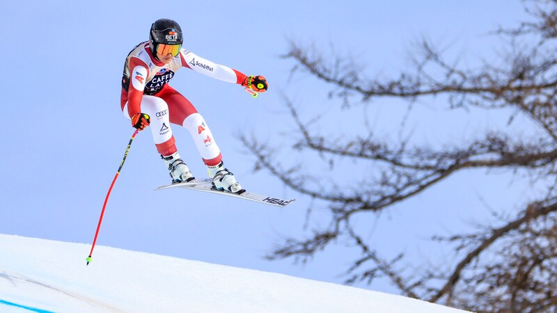 Stephanie Venier blieb hinter den Erwartungen zurück. (Bild: GEPA pictures)