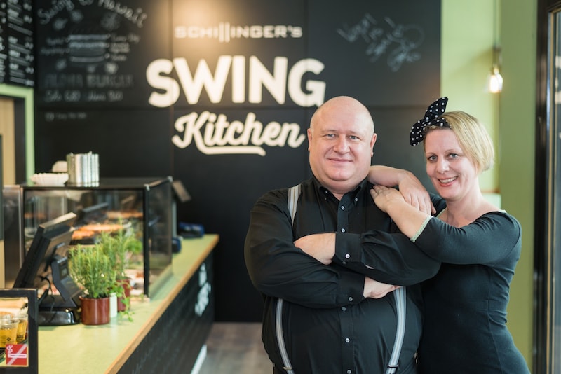 Charly und Irene Schillinger von der „Swing Kitchen“ (Bild: Swing Kitchen)