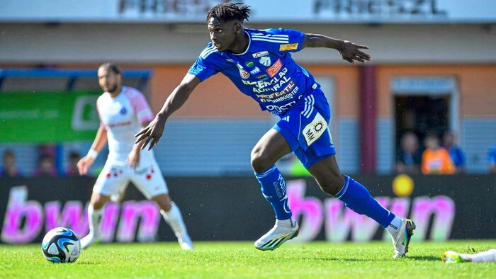Ousmane Diakite ist nach Fußverletzung wieder fit.