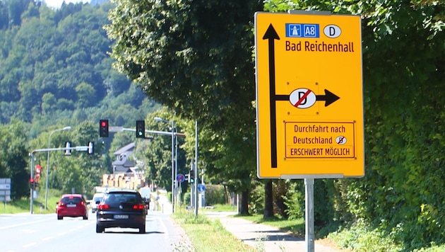 Grödigs Ortschef Herbert Schober kämpft seit Jahren gegen den Ausweichverkehr. (Bild: Roittner Felix)