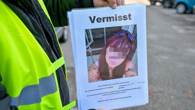 Am 14. Oktober 2023 verschwand in Linz die 54-jährige Christa P. Sohn Michael und Tochter Kimberly organisierten danach zahlreiche private Suchaktionen, doch keine davon brachte bisher Erfolg. (Bild: Dostal Harald, Krone KREATIV)