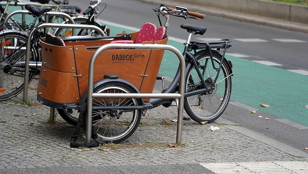 Ein Lastenfahrrad des Typs Babboe Curve (Bild: Achim Wagner - stock.adobe.com)