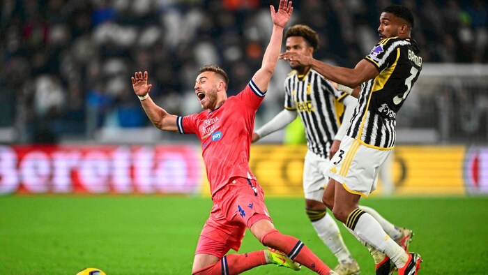 Konnte von Juve nur mit Fouls gestoppt werden: Sandi Lovric.