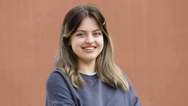 Lilly Jordan bereitet sich derzeit auf ihre Matura am BORG Götzis vor. (Bild: Mathis Fotografie)