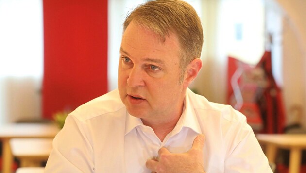 Andreas Babler, chef du SPÖ (Bild: Martin Jöchl)