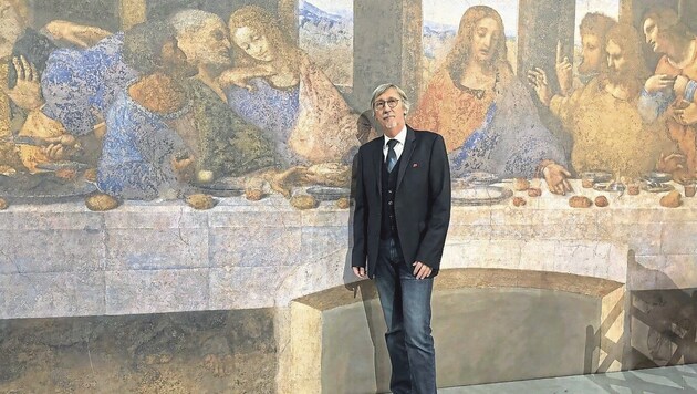 Manfred Waba hat die Ausstellung „Die Großen Meister der Renaissance“ initiiert und gestaltet. (Bild: Waba)