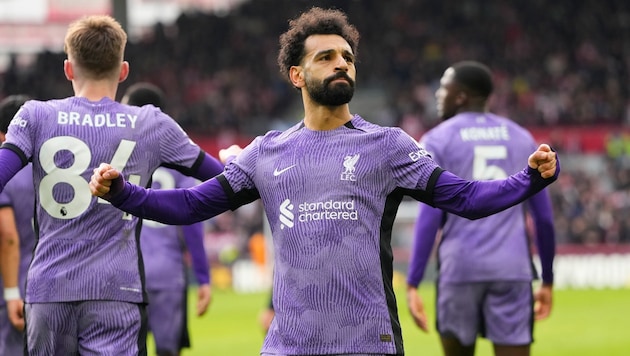 Mohamed Salah trug sich für Liverpool in die Torschützenliste ein. (Bild: Mohamed Salah )