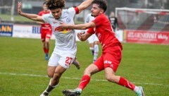 Anteu Fetahu (re.) hatte gegen Liefering ein paar gute Chancen auf dem Schuh. (Bild: GEPA pictures)