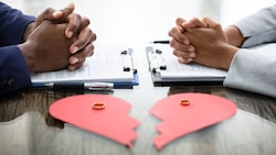 Wenn es keine einvernehmliche Scheidung ist, kann sich eine Trennung von Ehepartnern deutlich in die Länge ziehen. (Bild: stock.adobe.com - Andrey Popov)