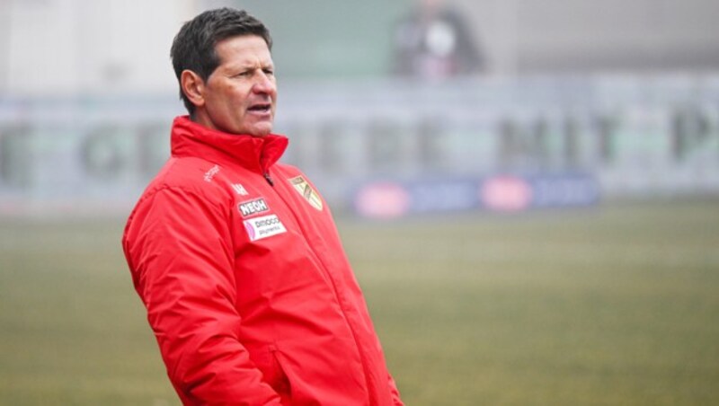 Lustenau-Trainer Andy Heraf (Bild: GEPA pictures)