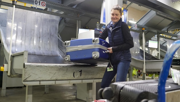 Ein intensives Wochenende ist für das Airport-Personal vorbei. (Bild: Tschepp Markus)