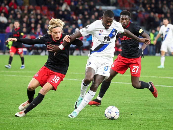 Bisher absolvierten Bidstrup (li.) und Gourna-Douath 20 Spiele miteinander.