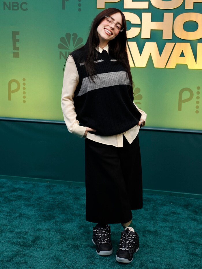 Billie Eilish blieb ihrem Stil treu.