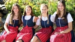 Auch das Liesertaler Saitnquartett ist dabei.