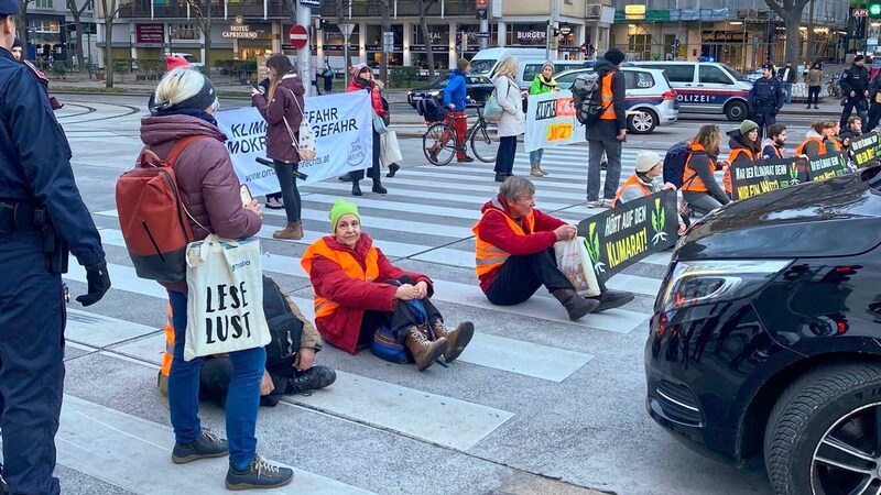 Die Klimakleber starten im Mai ihre achte Protestwelle. (Bild: zVg)