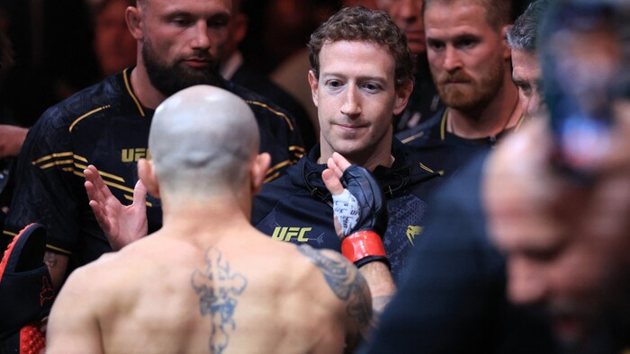 „Zuck“ mimte den Betreuer.